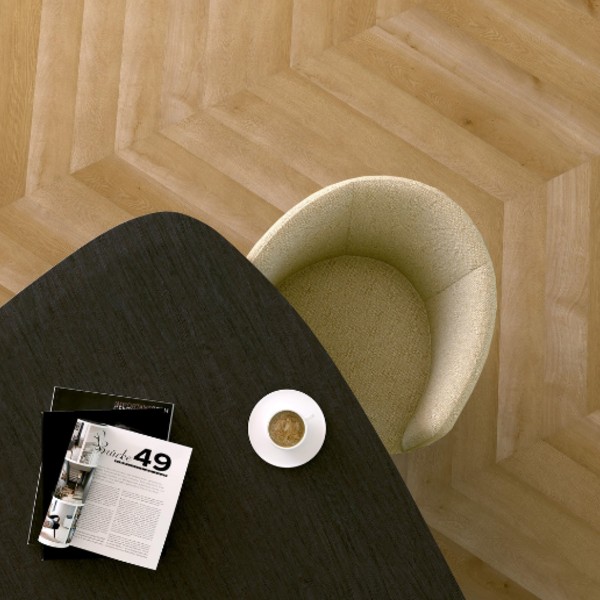 WPC podne obloge Clap!3D hungarian herringbone Pinna