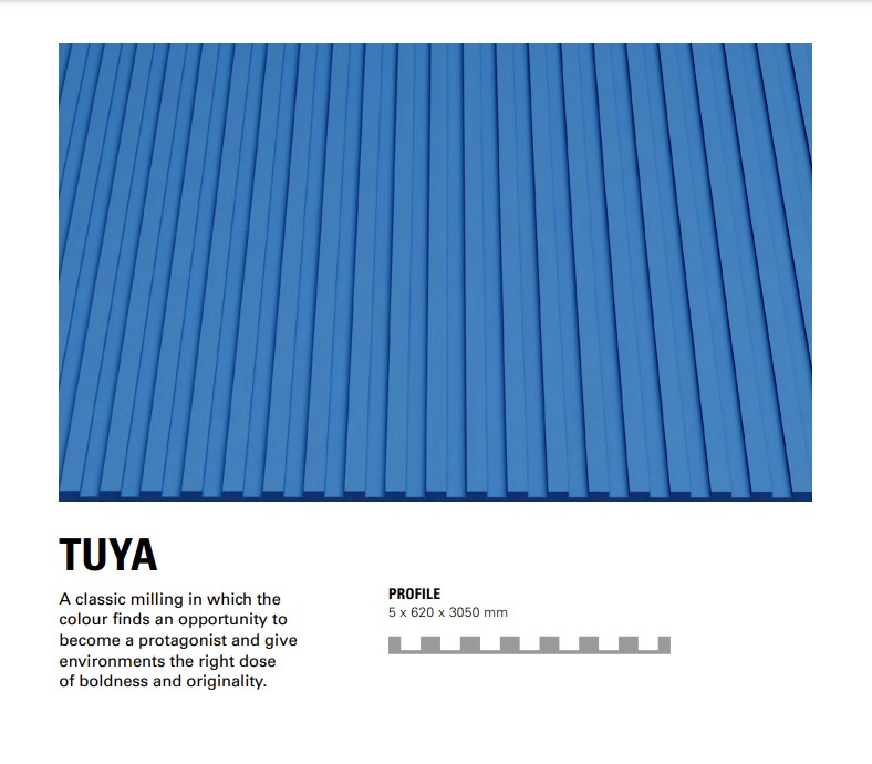 Moove Vitter wall and false ceiling coverings Blue Cicladi