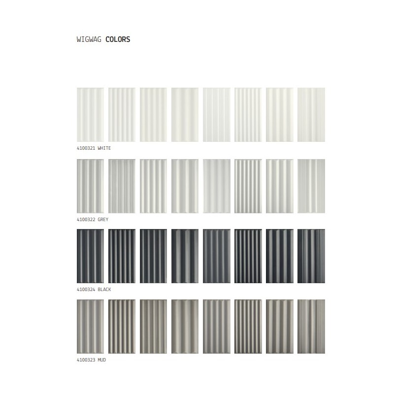 WigWag Mud Wall Tiles