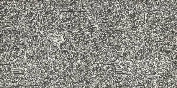 Dekor pločice Plain Doodle