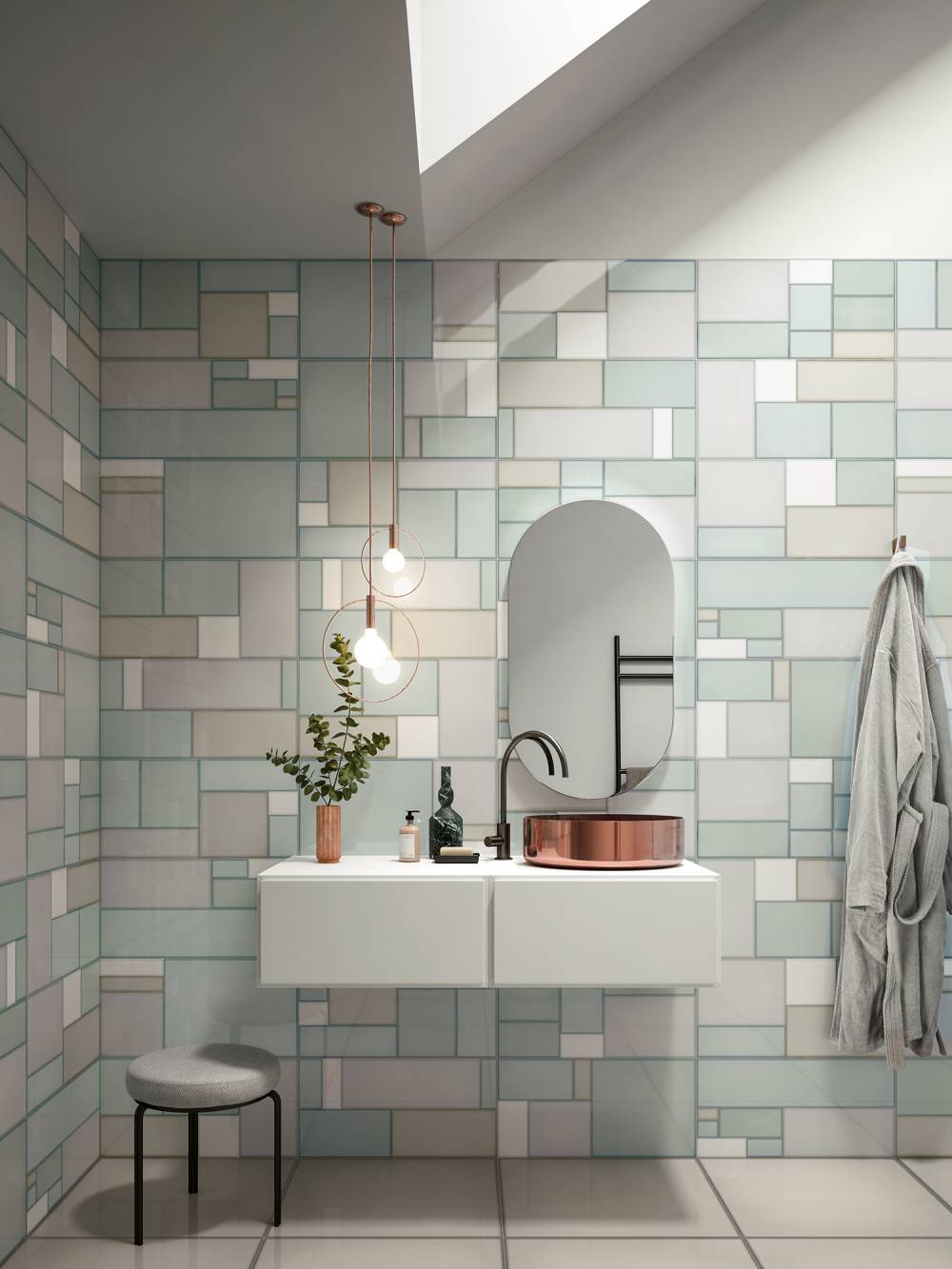 Vetri Piet, decorative wall tiles